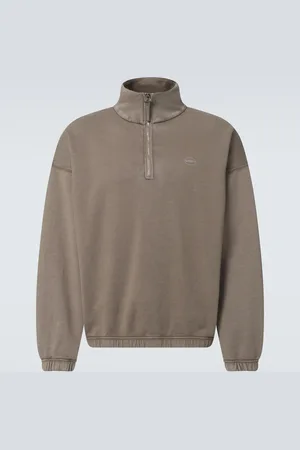 SATISFY SoftCell cotton half-zip sweatshirt