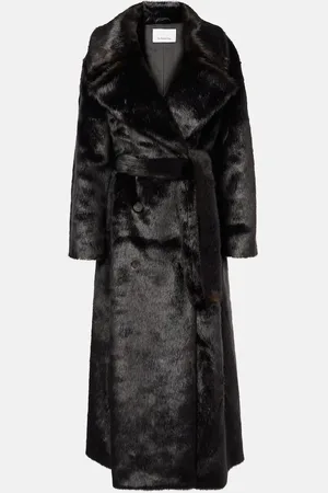 The Frankie Shop Joni faux fur coat