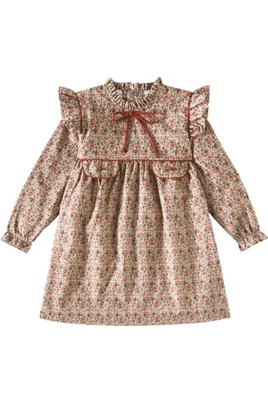 La Coqueta Maura floral cotton dress