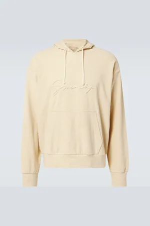 Givenchy Logo cotton-blend velvet hoodie