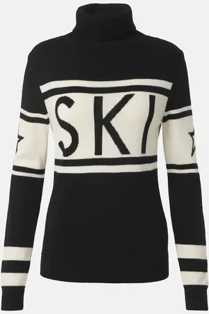 Perfect Moment Schild intarsia wool turtleneck sweater