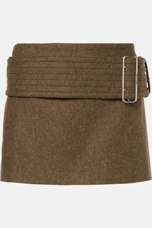 Salvatore Ferragamo Wool miniskirt