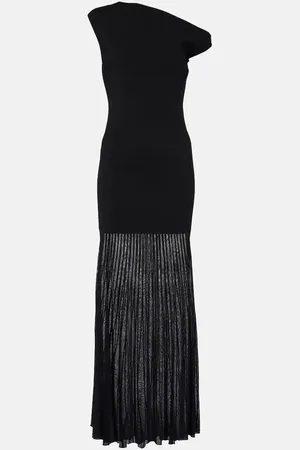 SIR Indigo Twist one-shoulder maxi dress