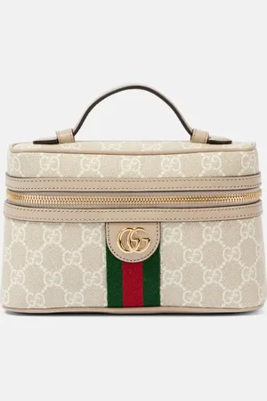 Gucci Ophidia Super Mini leather-trimmed shoulder bag