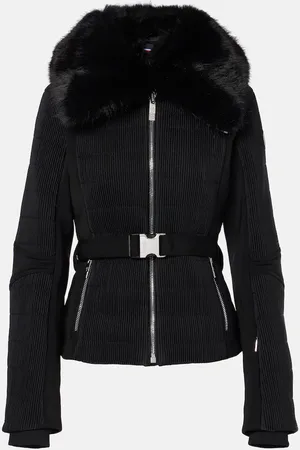 Fusalp Gitu smocked satin twill ski jacket