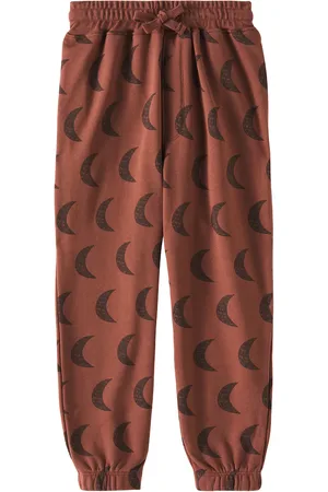 Rylee + Cru Moons cotton-blend sweatpants
