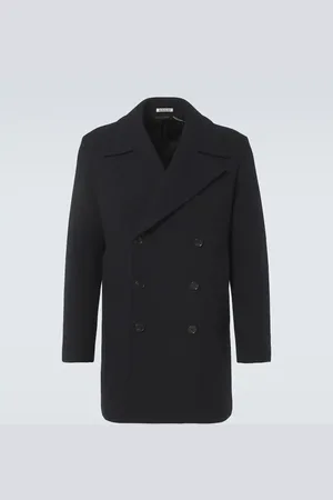 Auralee Wool melton peacoat