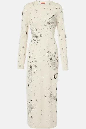 Altuzarra Ellima printed wool and silk maxi dress