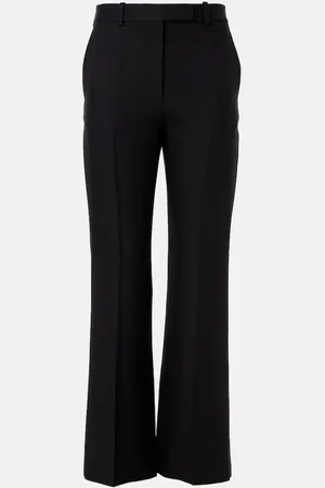 Loro Piana Nash wool and silk straight pants
