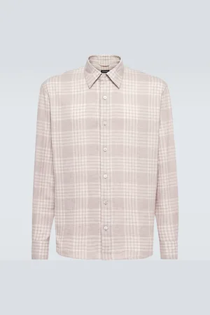 Ermenegildo Zegna Checked cotton flannel shirt