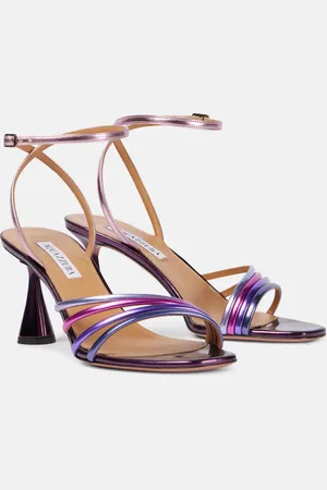 Aquazzura Latour 75 faux leather sandals