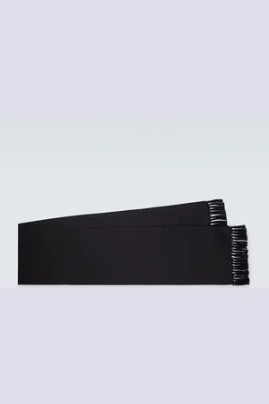 Loro Piana Fringed silk scarf