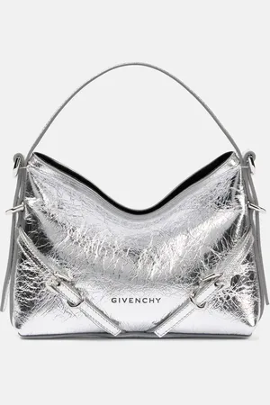 Givenchy Voyou Nano metallic leather shoulder bag