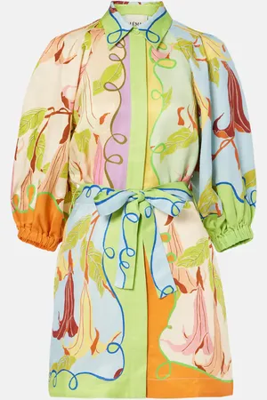 ALÉMAIS AlÃ©mais Rafaela printed minidress