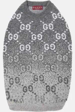 Gucci Wool jacquard dog sweater