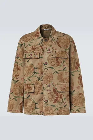 OUR LEGACY Uniform floral cotton field jacket