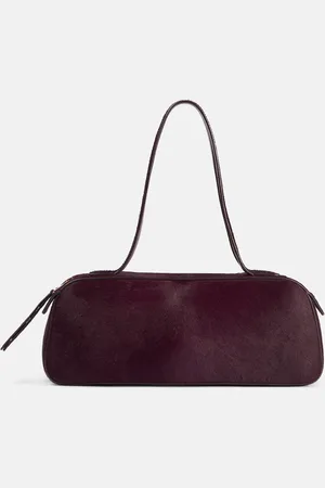 Khaite Simona calf hair shoulder bag