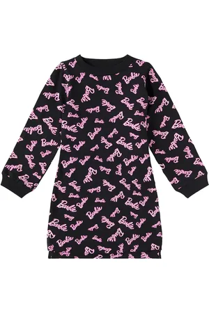 MONNALISA X BarbieÂ® printed cotton-blend jersey dress