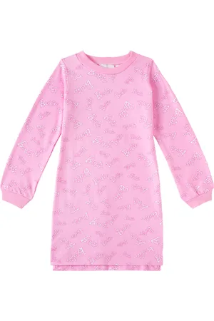 MONNALISA X BarbieÂ® printed cotton-blend jersey dress