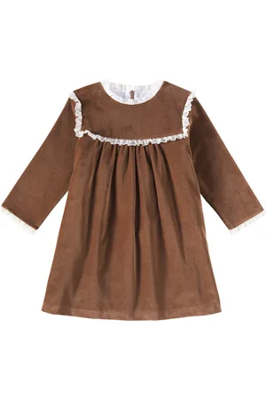 La Coqueta Carolina cotton velvet dress