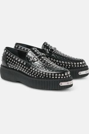 Gucci Damien embellished leather loafers