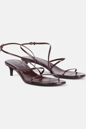 Khaite Loop 35 leather sandals