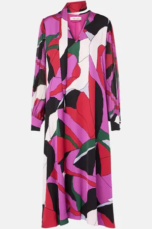 Diane von Furstenberg Abel printed midi dress