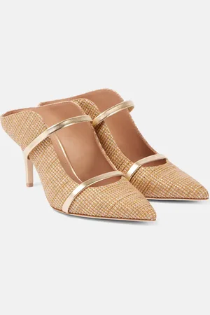 MALONE SOULIERS Maureen 70 metallic mules