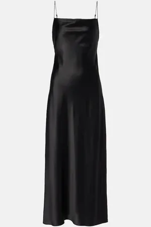 Dorothee Schumacher Sense Of Shine draped silk-blend slip dress