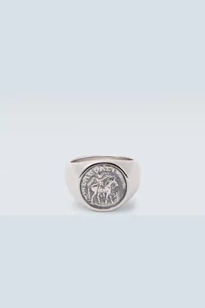 TOM WOOD Coin sterling ring