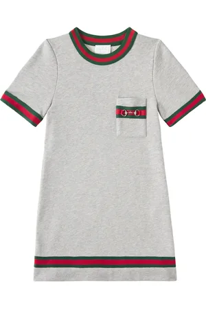 Gucci Horsebit cotton jersey dress