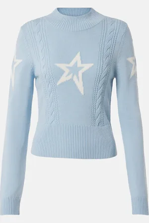 Perfect Moment Cable intarsia wool sweater