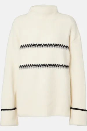 Proenza Schouler Label Anne Fair Isle wool-blend sweater