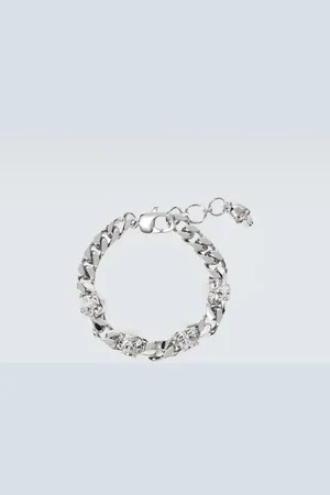 Alexander McQueen Embellished chain bracelet