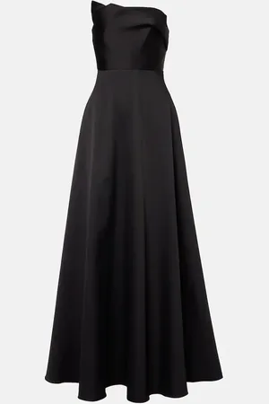 Roland Mouret Strapless taffeta gown