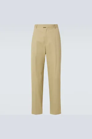 Bottega Veneta Cotton twill straight pants