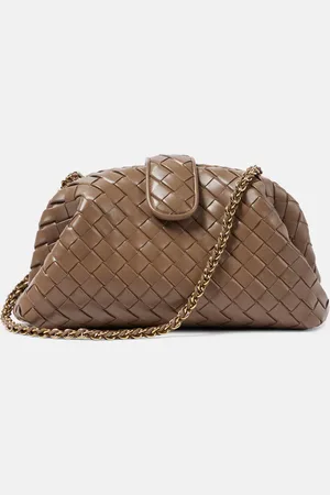 Bottega Veneta Lauren 1980 leather clutch