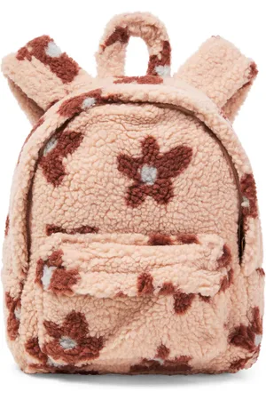 Rylee + Cru Daisy floral fleece backpack