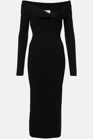 Roland Mouret Wool and cashmere-blend midi dress