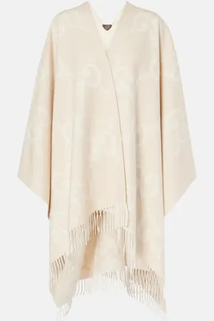 Gucci GG reversible cashmere cape