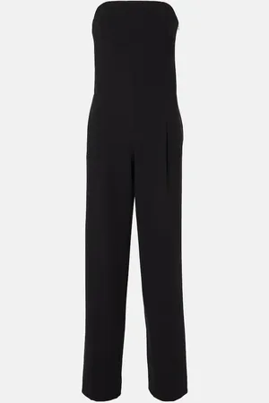 Vince Strapless crÃªpe jumpsuit