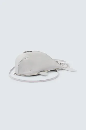 Loewe X Suna Fujita Whale Puzzle leather tote bag