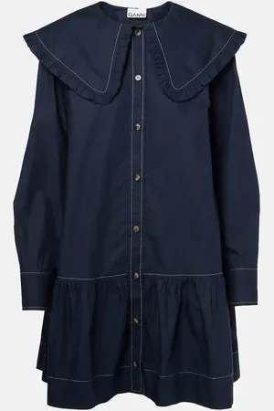 Ganni Cotton shirt dress