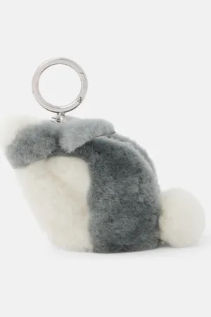 Loewe X Suna Fujita Bunny shearling coin purse