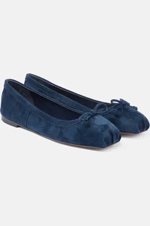 Christian Louboutin Mamadrague suede ballet flats