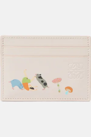 Loewe X Suna Fujita Hampster leather card holder