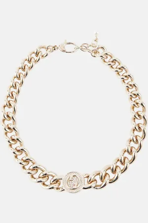 Gucci Blondie embellished chain necklace