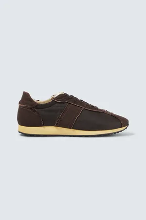 The Row Moveo canvas-trimmed sneakers