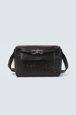 Bottega Veneta Andiamo Knot Small leather messenger bag