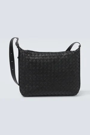 Bottega Veneta Traveler Small Intreccio leather shoulder bag
